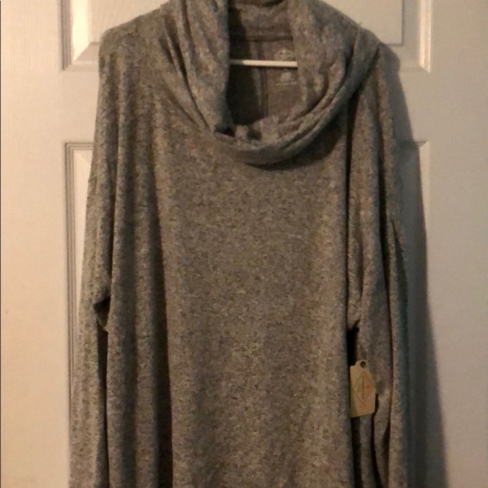 Gray sweater